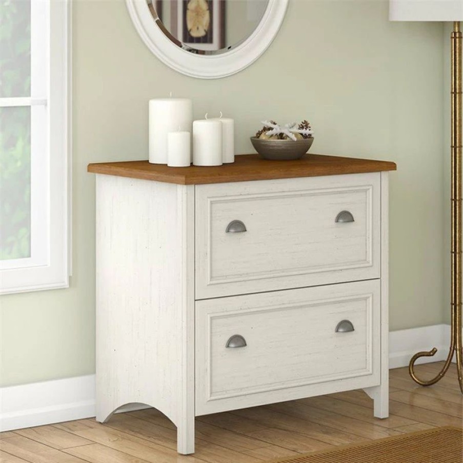 Wholesale Bush Business Furniture Bush Furniture Fairview 2 Drawer File Cabinet In Antique White