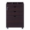 Hot Furniture Of America E-Commerce By Enitial Lab Furniture Of America Hite Transitional Wood 3-Drawer File Cabinet In Cappuccino