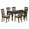 Wholesale East West Furniture Lynfield 7-Piece Kitchen Table And Chair Set In Cappuccino