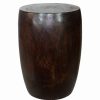 Hot Strata Furniture 20 15 Traditional Monkey Pod Wood Merlot End Table In Walnut