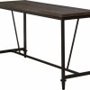 Wholesale Hillsdale Furniture Emerson Wood Rectangle Dining Table Top In Gray Sheesham