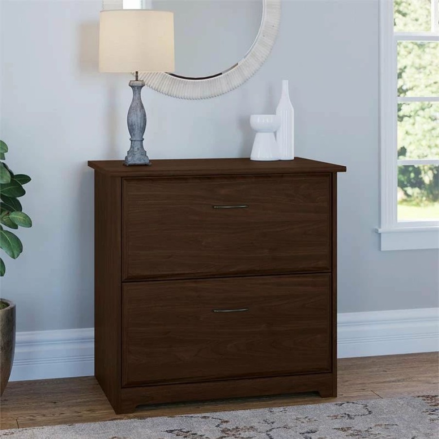 New Scranton & Co Furniture Cabot 2 Drawer File Cabinet In Modern Walnut