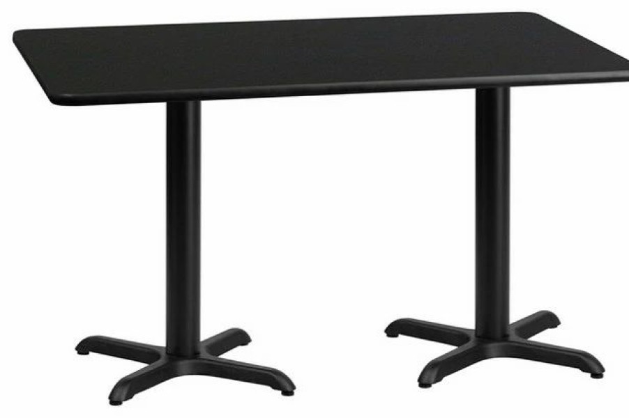 Hot Flash Furniture Rectangular Black Table Top