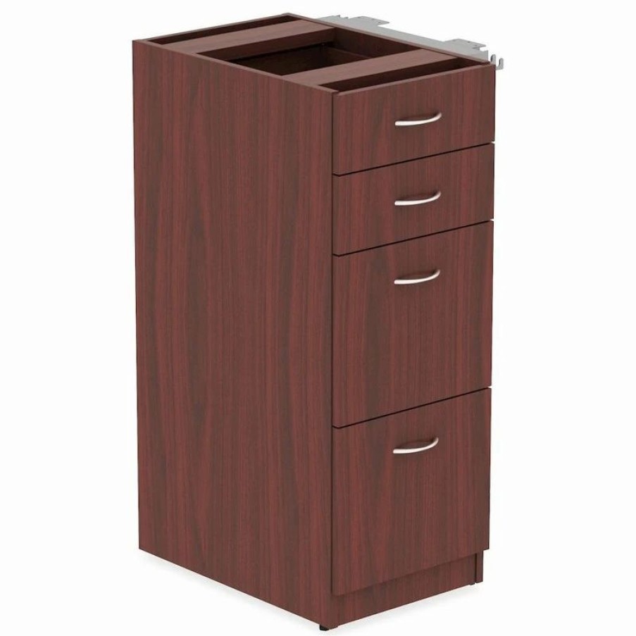 Hot Lorell_Biehler Lorell Relevance Series Mahogany Laminate Office Furniture, 15.5 X23.6 X40.4