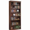 Best Martin Furniture Huntington Oxford 84 Open Bookcase (Burnish)