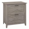 Hot Bush Business Furniture Bush Furniture Key West 2 Drawer Lateral File Cabinet In Washed Gray