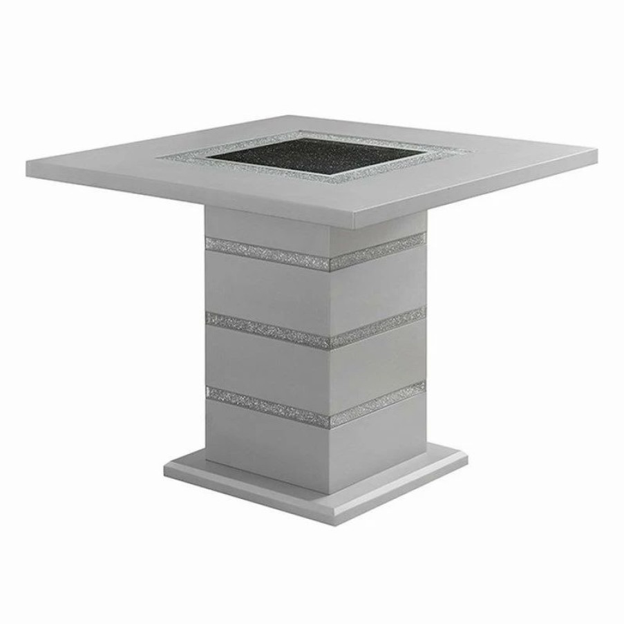 Best Global Furniture Usa Silver Bar Height Table