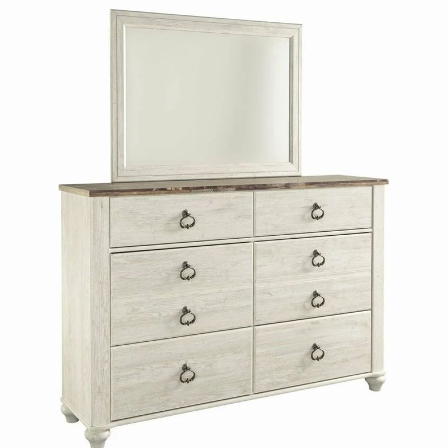 Hot Ashley Furniture Industries Ashley Furniture Willowton 6 Drawer Dresser