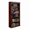 Online Martin Furniture Huntington Club 6-Shelf Wood Bookcase In Vibrant Cherry