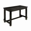 New Furniture Of America E-Commerce By Enitial Lab Furniture Of America Sinuata Wood 60 Counter Height Table In Antique Black