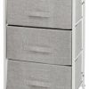 Online Flash Furniture 28 Tall Organizer, White/Gray