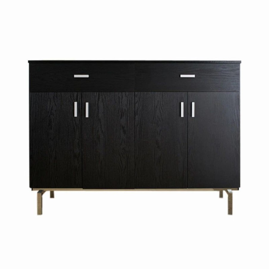 Best Furniture Of America E-Commerce By Enitial Lab Furniture Of America Perrin Contemporary Black Buffet/ Dining Server