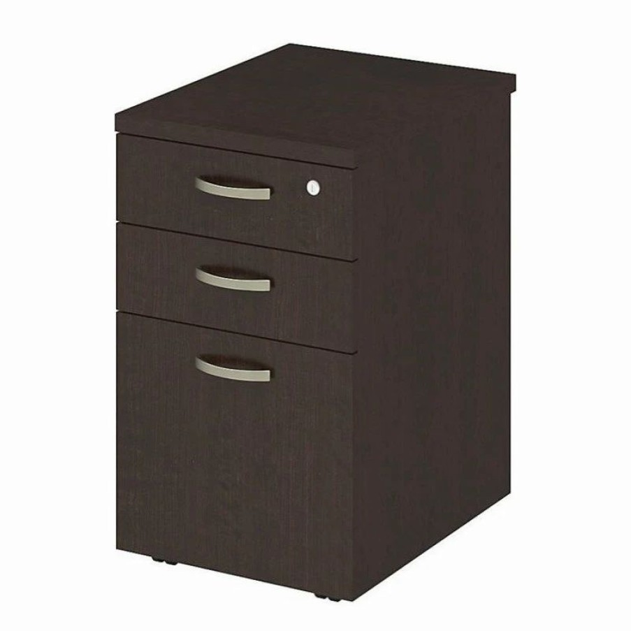 Hot Bush Business Furniture Easy Office 3 Drawer Mobile Filing Cabinet