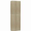 Best Vida Xl International B.V. Vidaxl Office Cabinet Sonoma Oak Engineered Wood Storage Cabinet Furniture