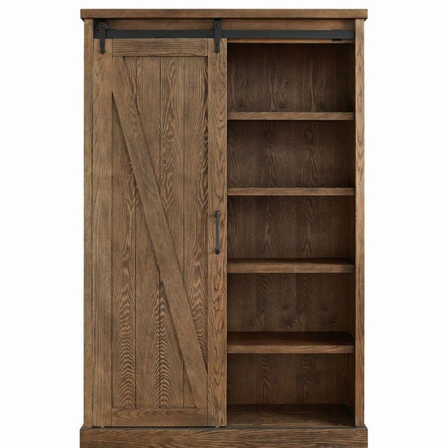 Online Martin Furniture Avondale Bookcase In Weathered Oak