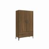 Best Vida Xl International B.V. Vidaxl Highboard Brown Oak Engineered Wood Storage Cabinet Cupboard Furniture