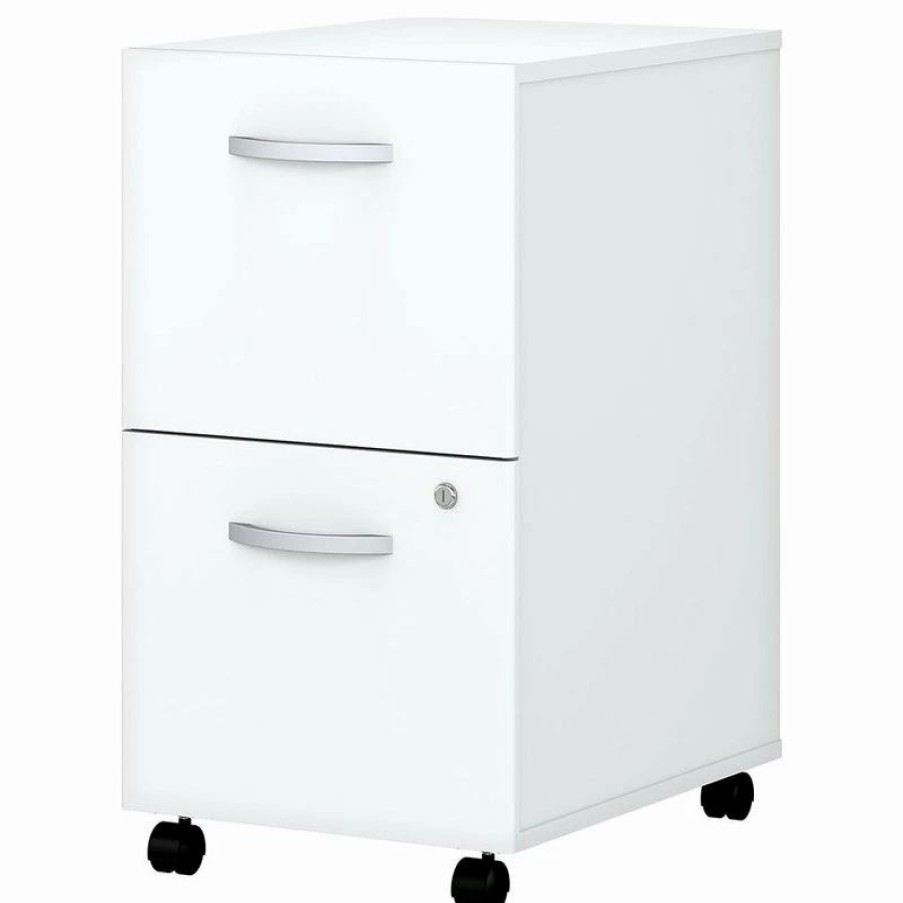 Best Bush Business Furniture Easy Office 2 Drawer Mobile File Cabinet