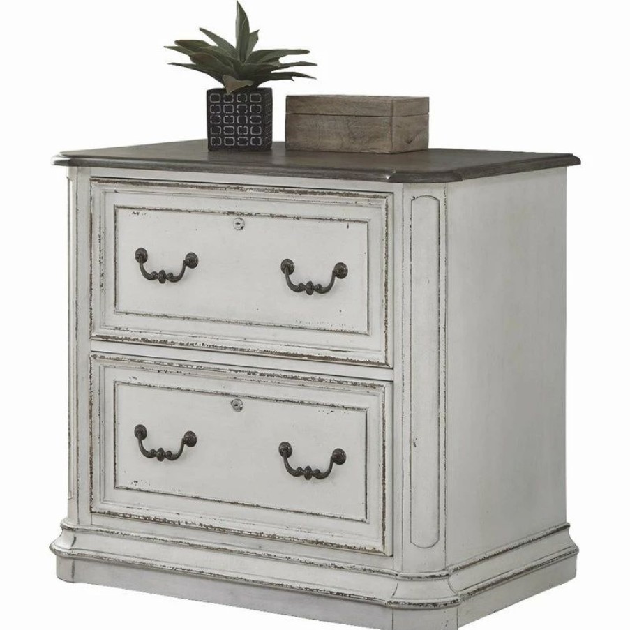 Hot Liberty Furniture Industries, Inc Liberty Furniture Magnolia Manor Jr Executive Media Lateral File