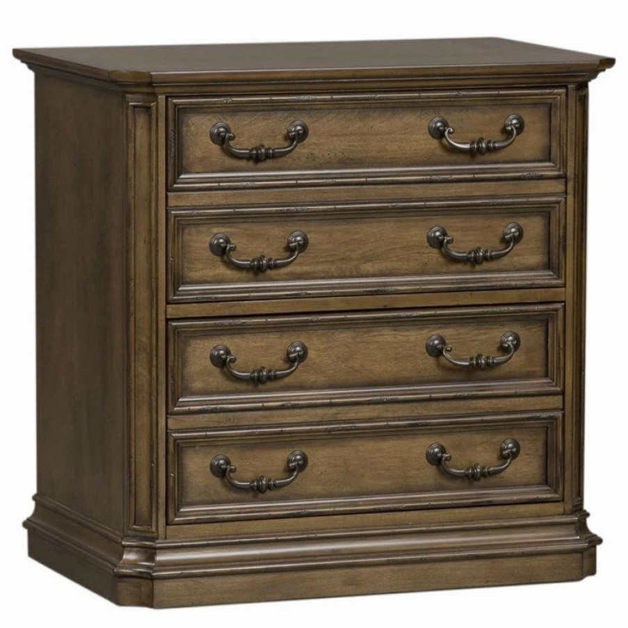 Clearance Liberty Furniture Industries, Inc Liberty Furniture Amelia Lateral File In Antique Toffee