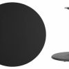 Online Flash Furniture 36 Round Black Laminate Table Top/24 Round Table Height Base