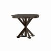 Best Progressive Furniture Willow Round Counter Table, Distressed Dark Gray