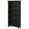 New Bush Business Furniture Bush Furniture Salinas 5 Shelf Bookcase In Vintage Black