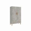 Wholesale Vida Xl International B.V. Vidaxl Highboard Concrete Gray Engineered Wood Storage Cupboard Furniture