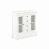 Wholesale Vida Xl International B.V. Vidaxl Solid Pine Wood Sideboard White 27.6 Sturdy Storage Cabinet Furniture